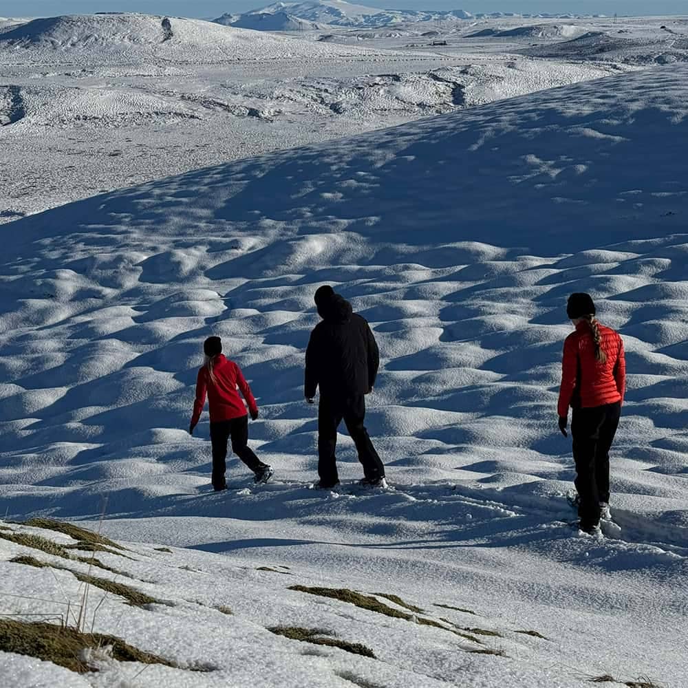 Longer hike in the winter