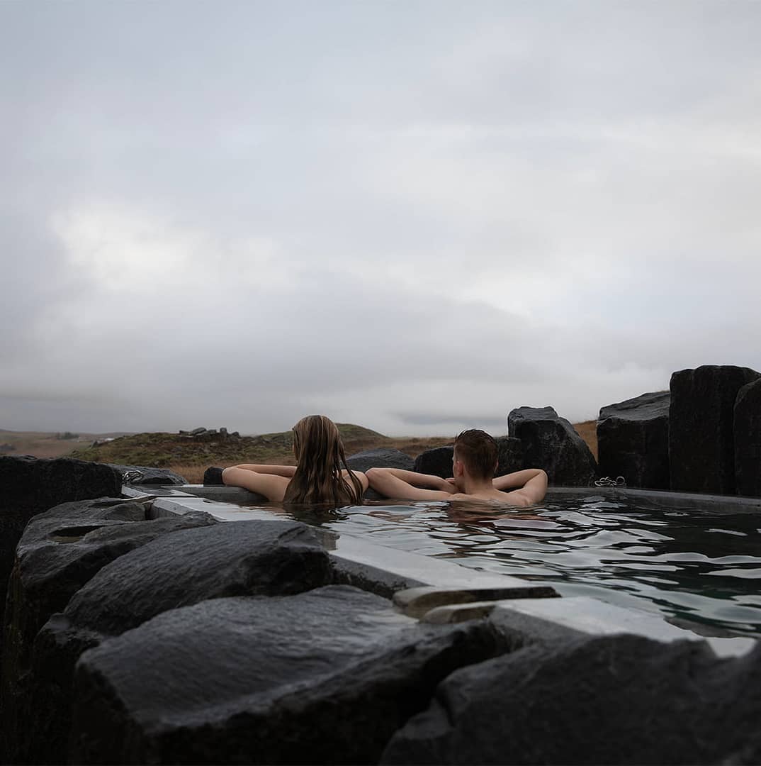 Hot baths at Sorla Camp