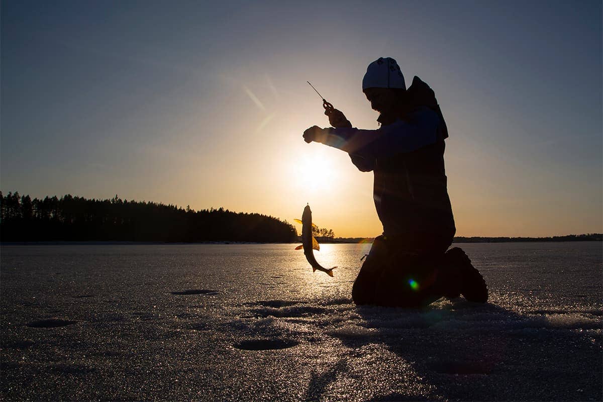 Ice fishing