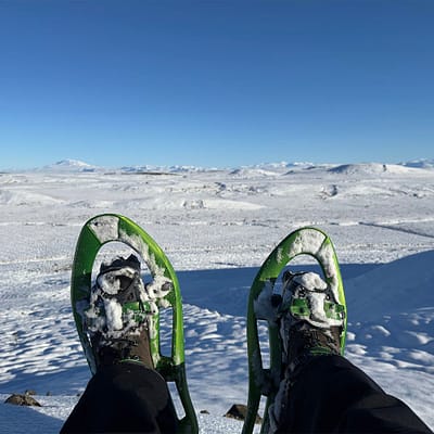 Snowshoeing
