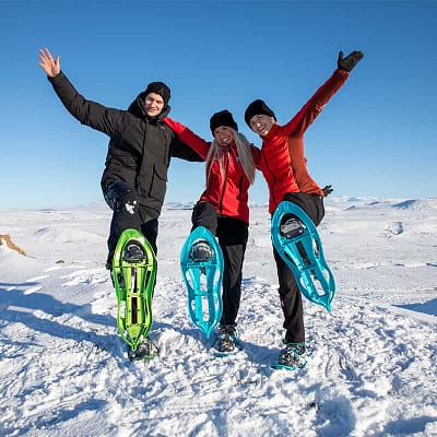 Snowshoeing in Iceland