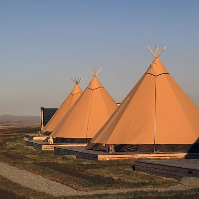 Tipi accommodations