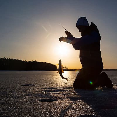 Ice fishing